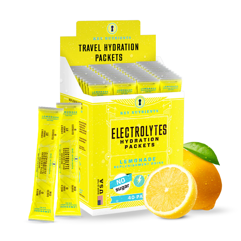 Key Nutrients Electrolyte Recovery Plus Powder (Sugar-Free) — detail close-up