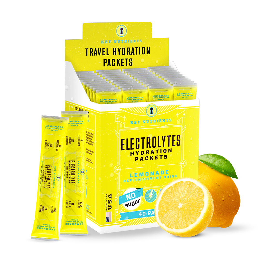 Key Nutrients Electrolyte Recovery Plus Powder (Sugar-Free) — detail close-up