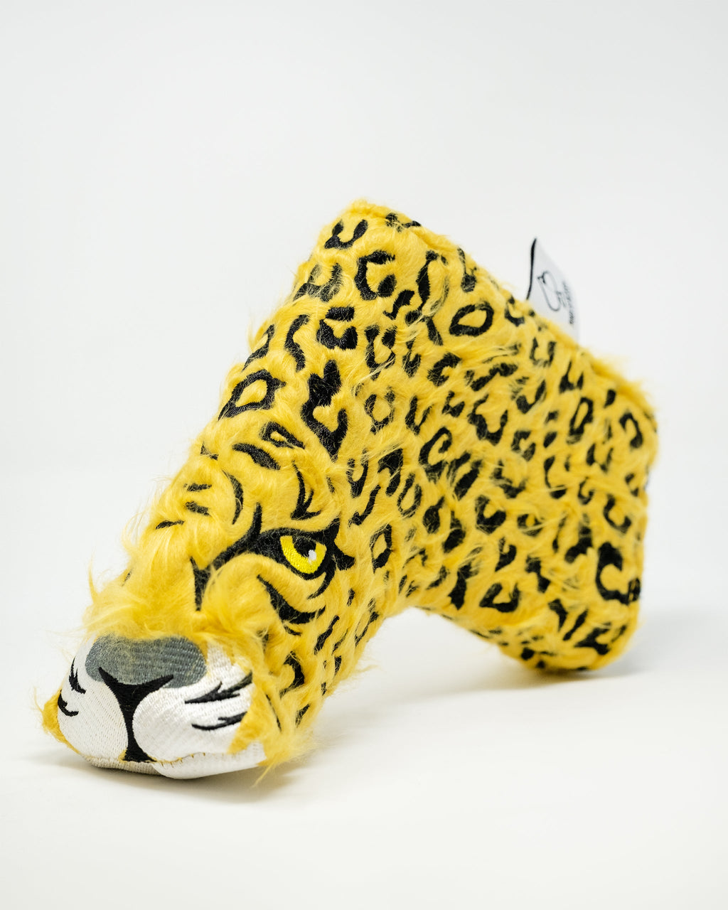 Pins and Aces Leopard - Blade Putter Cover — product on model