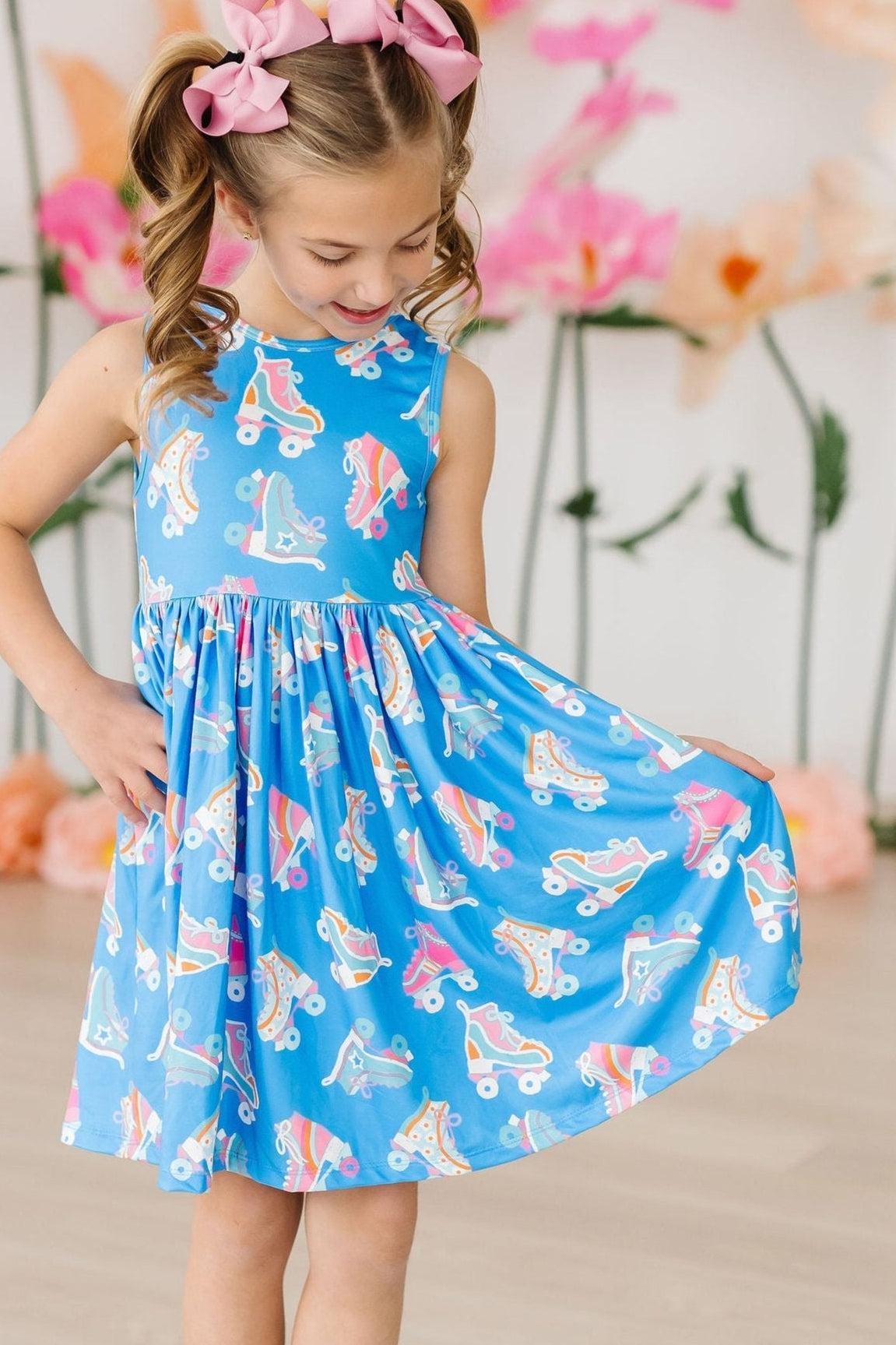 Mila & Rose ® Let the Good Times Roll Tank Twirl Dress — color detail
