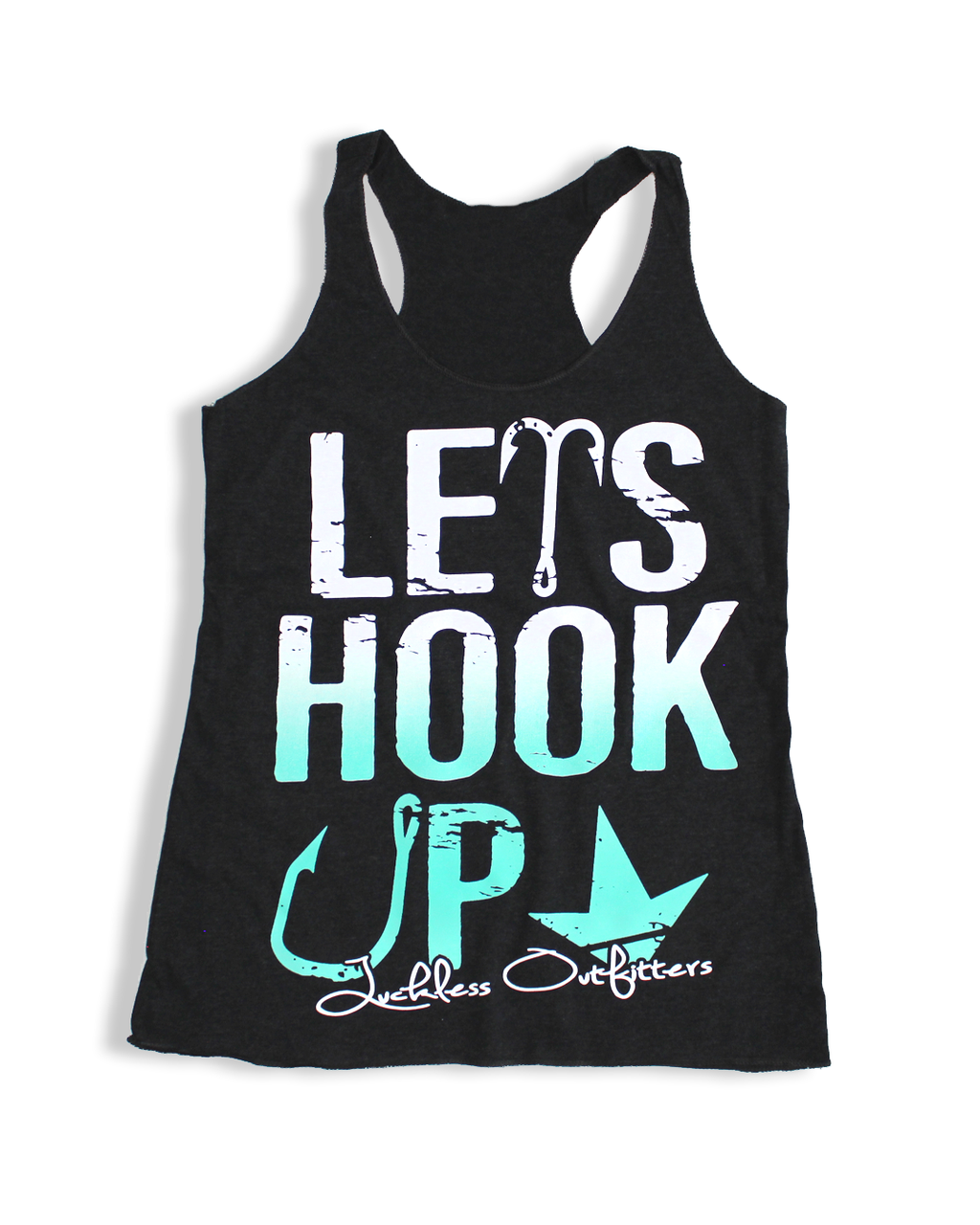 Luckless Outfitters Let's Hook Up Tank Top — lifestyle context