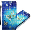 Golden Butterfly Wallet Case for Galaxy Note 20 Ultra | Luxurious Design & Premium Protection