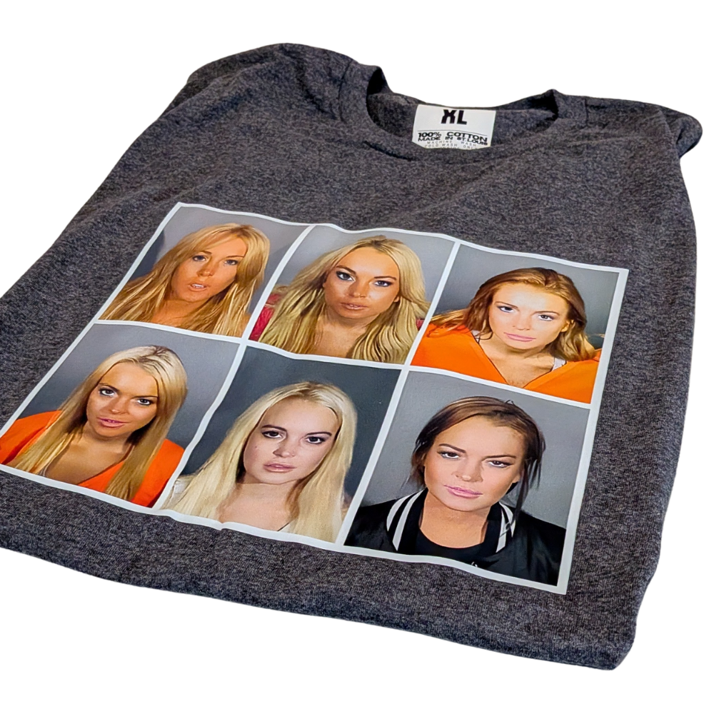 Hustle City Clothing LiLo Mugshot T-shirt — alternative angle