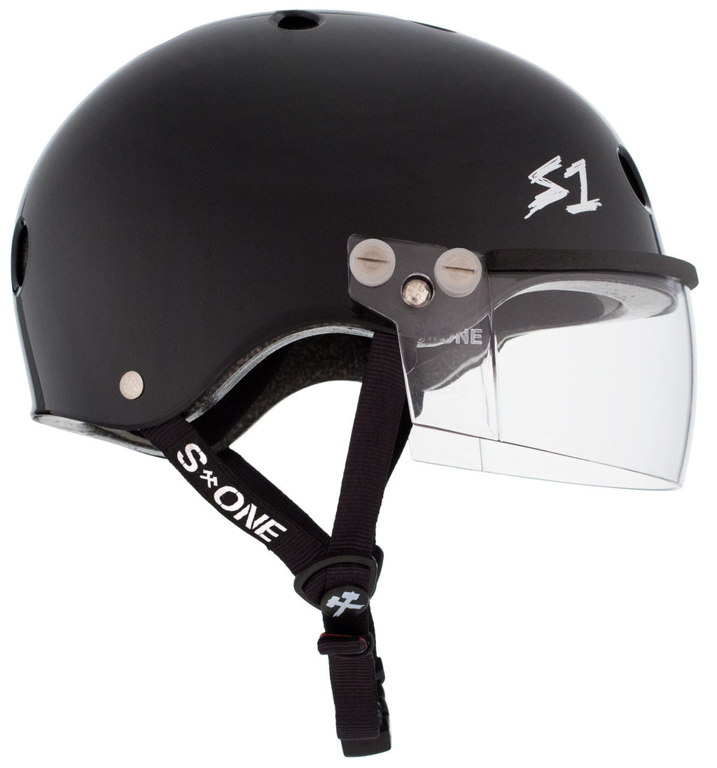 S1 Lifer Visor Gen 2 Helmet - Black Gloss