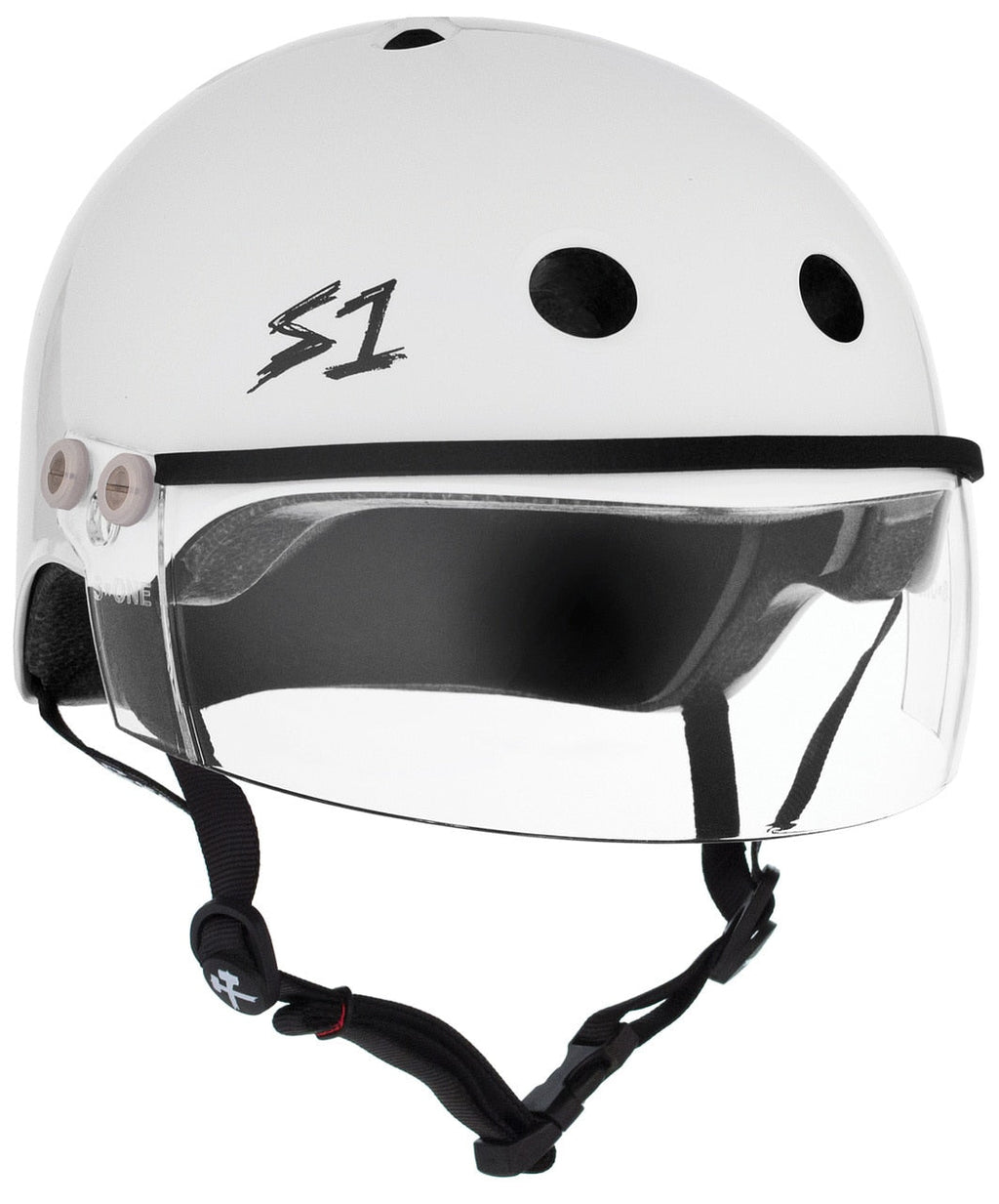 S1 Lifer Visor Gen 2 Helmet - White Gloss by Skates USA