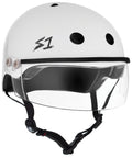 S1 Lifer Visor Gen 2 Helmet - White Gloss by Skates USA