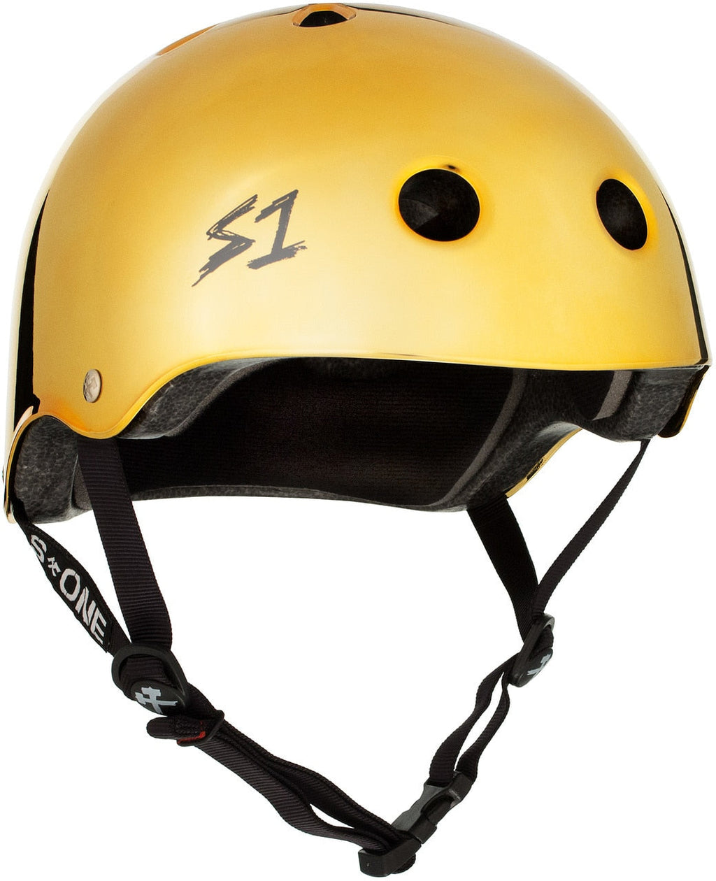 S1 Lifer Helmet - Gold Mirror by Skates USA