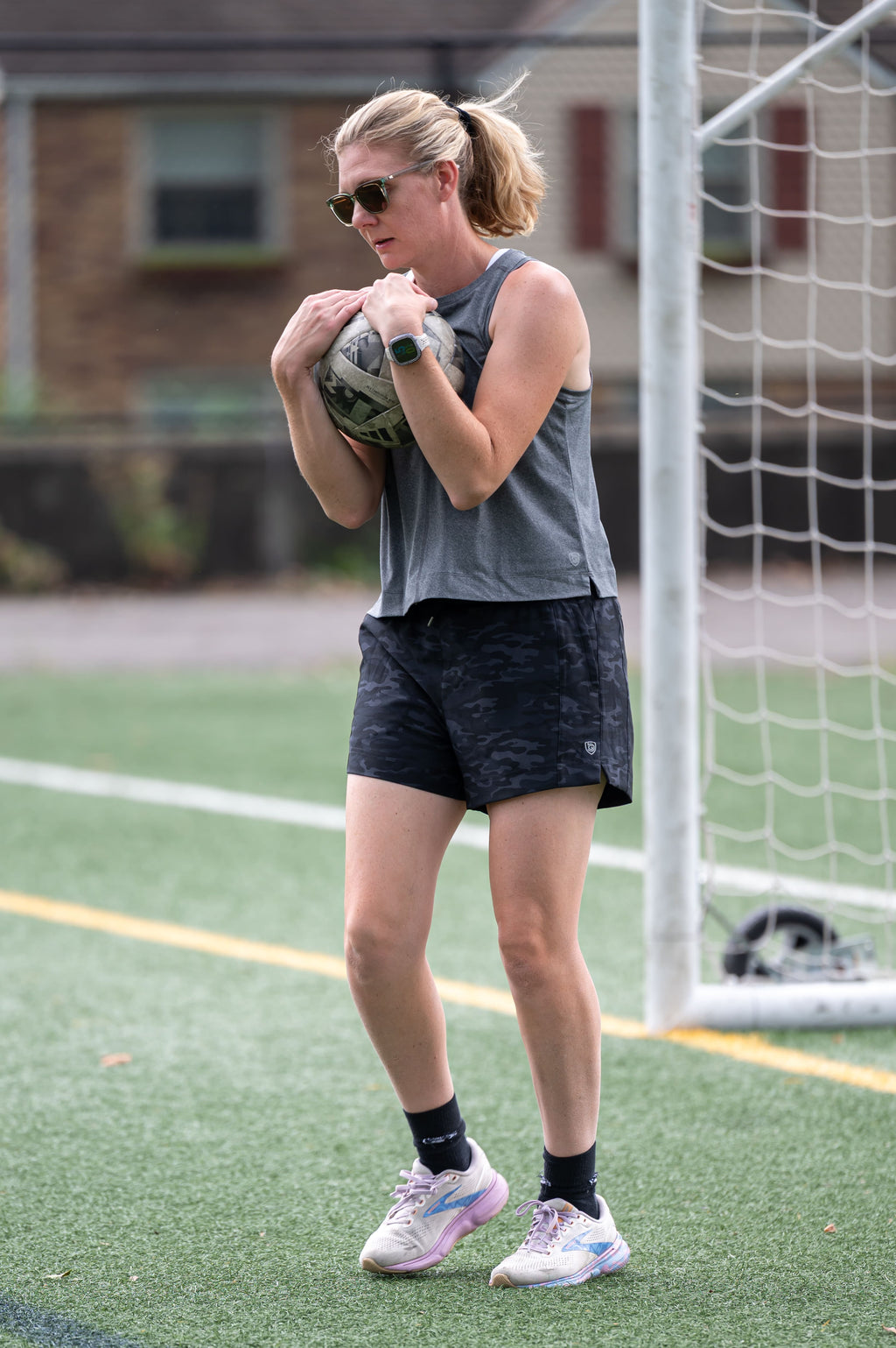 Goal Five Indie 2.0 Women's Sport Shorts — product on model