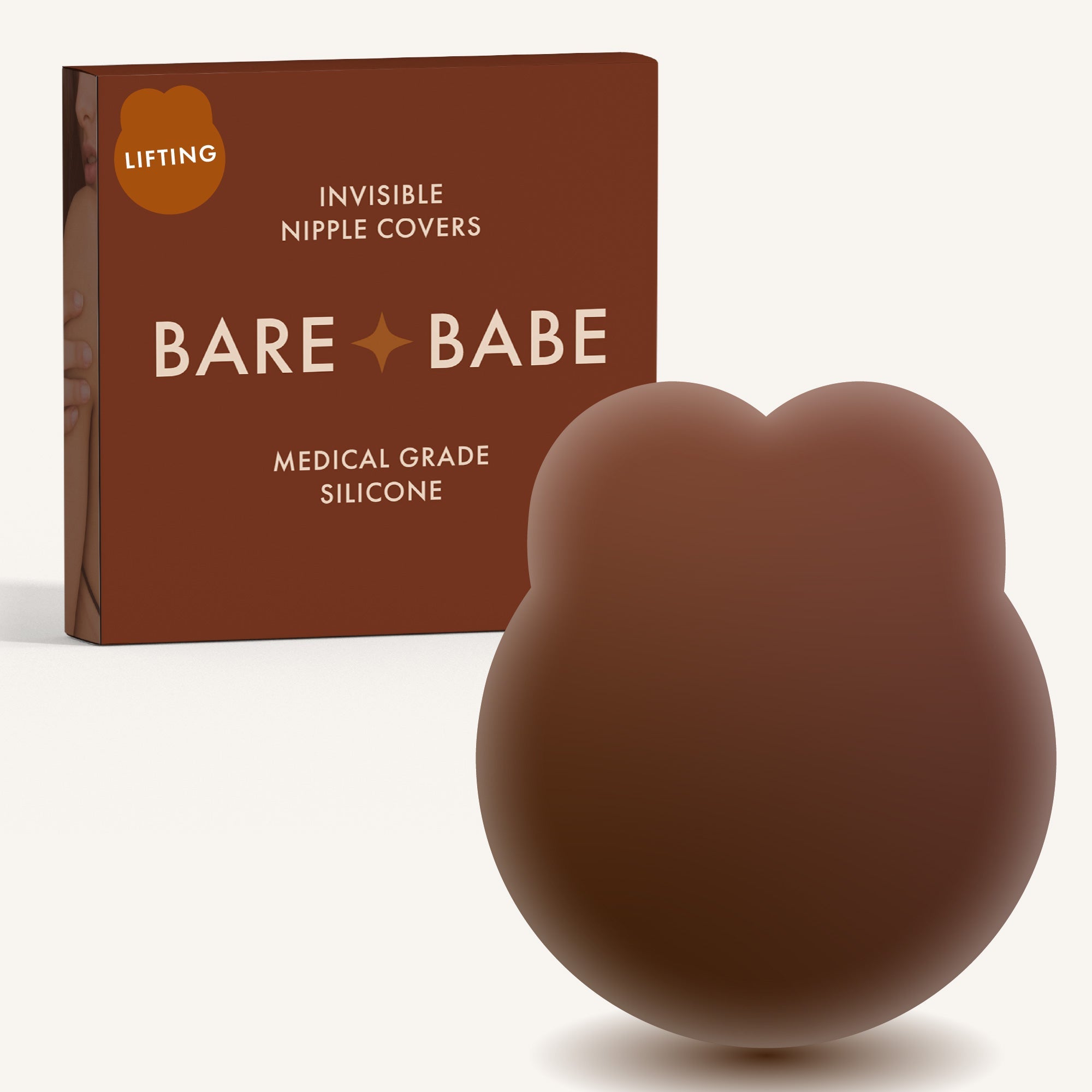 Bare Babe Lifting Nipple Covers — detail and construction