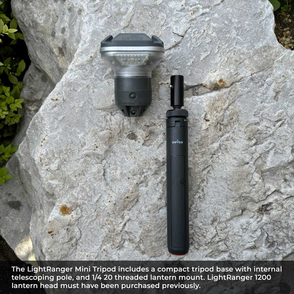Mini Tripod with Quarter 20 Mount – Devos Outdoor, view 8