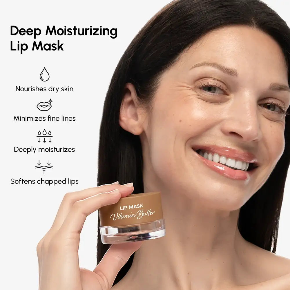 Maree Vanilla Plumping Lip Balm & Moisturizer — detail close-up