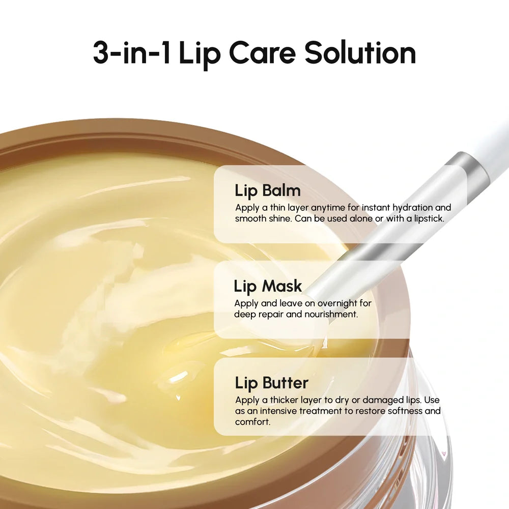 Maree Vanilla Plumping Lip Balm & Moisturizer — back view