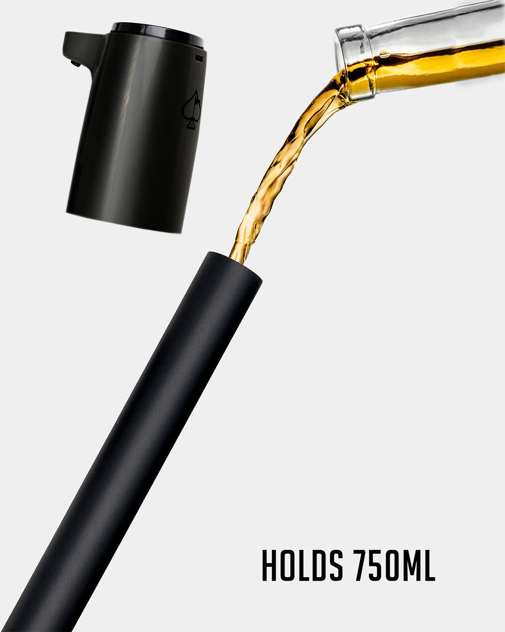 Pins and Aces LiquorStick® 3.0 - Black — feature highlight