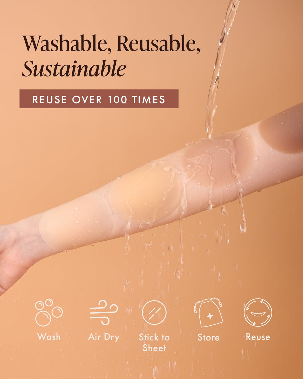 Bare Babe Adhesive Nipple Covers — packaging or label