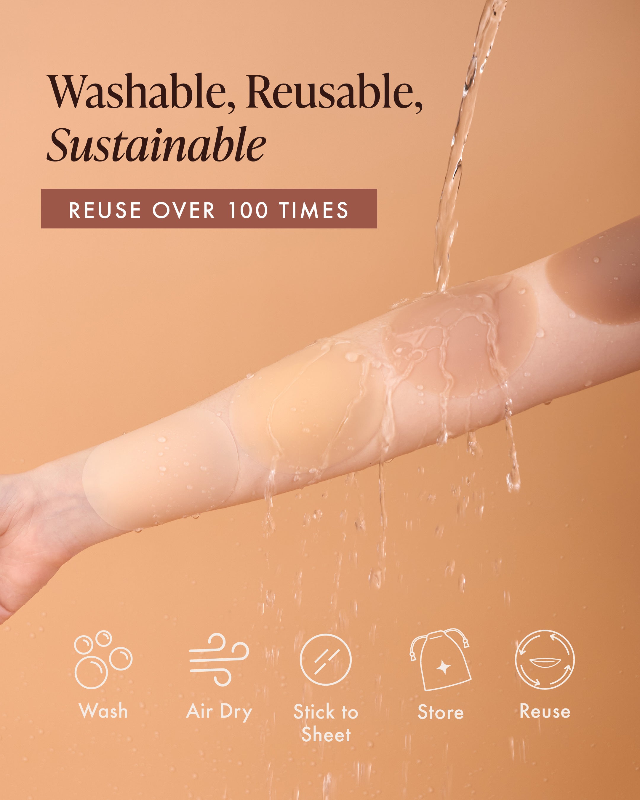 Bare Babe Adhesive Nipple Covers — packaging or label