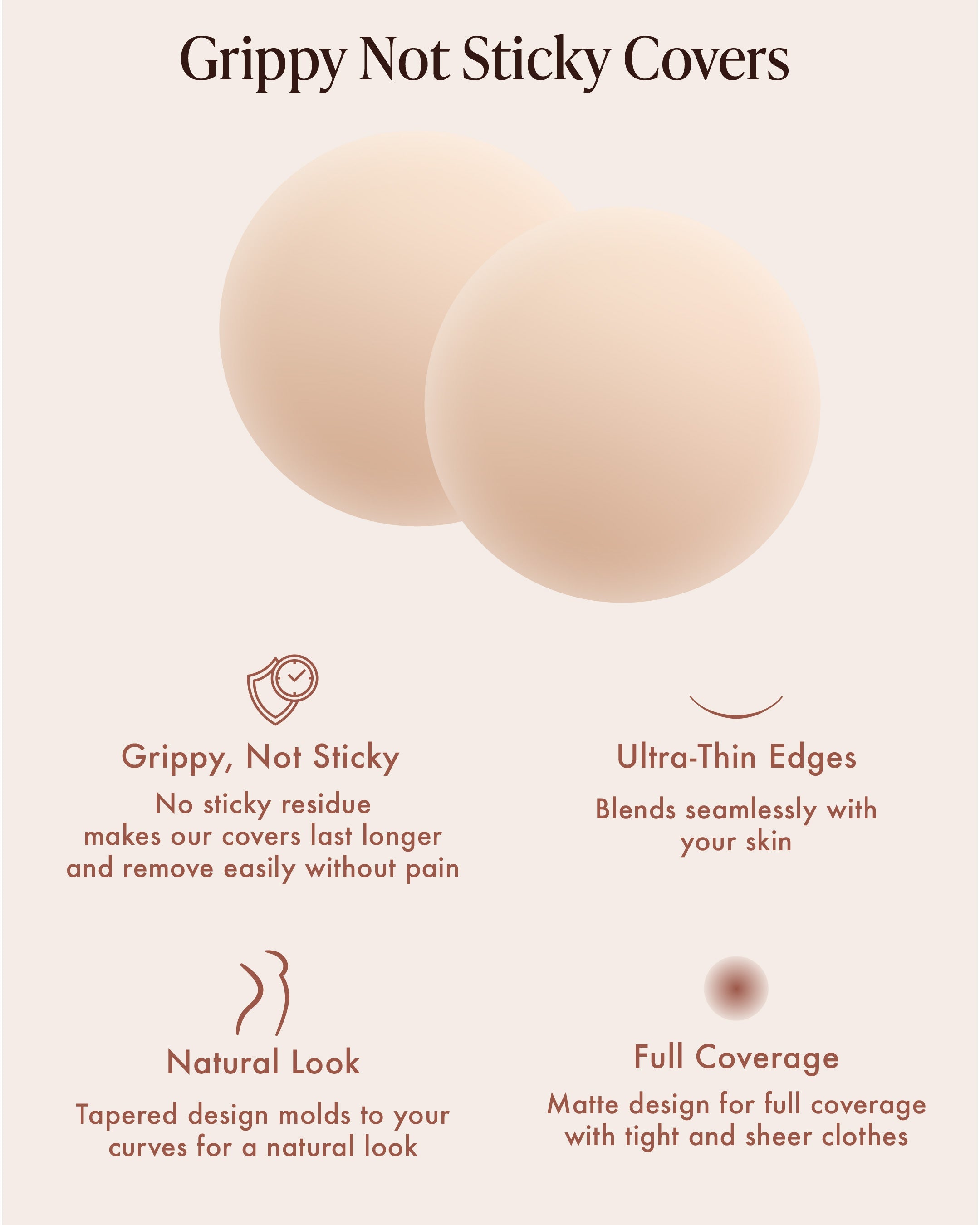 Bare Babe Non-Adhesive Nipple Covers — lifestyle context