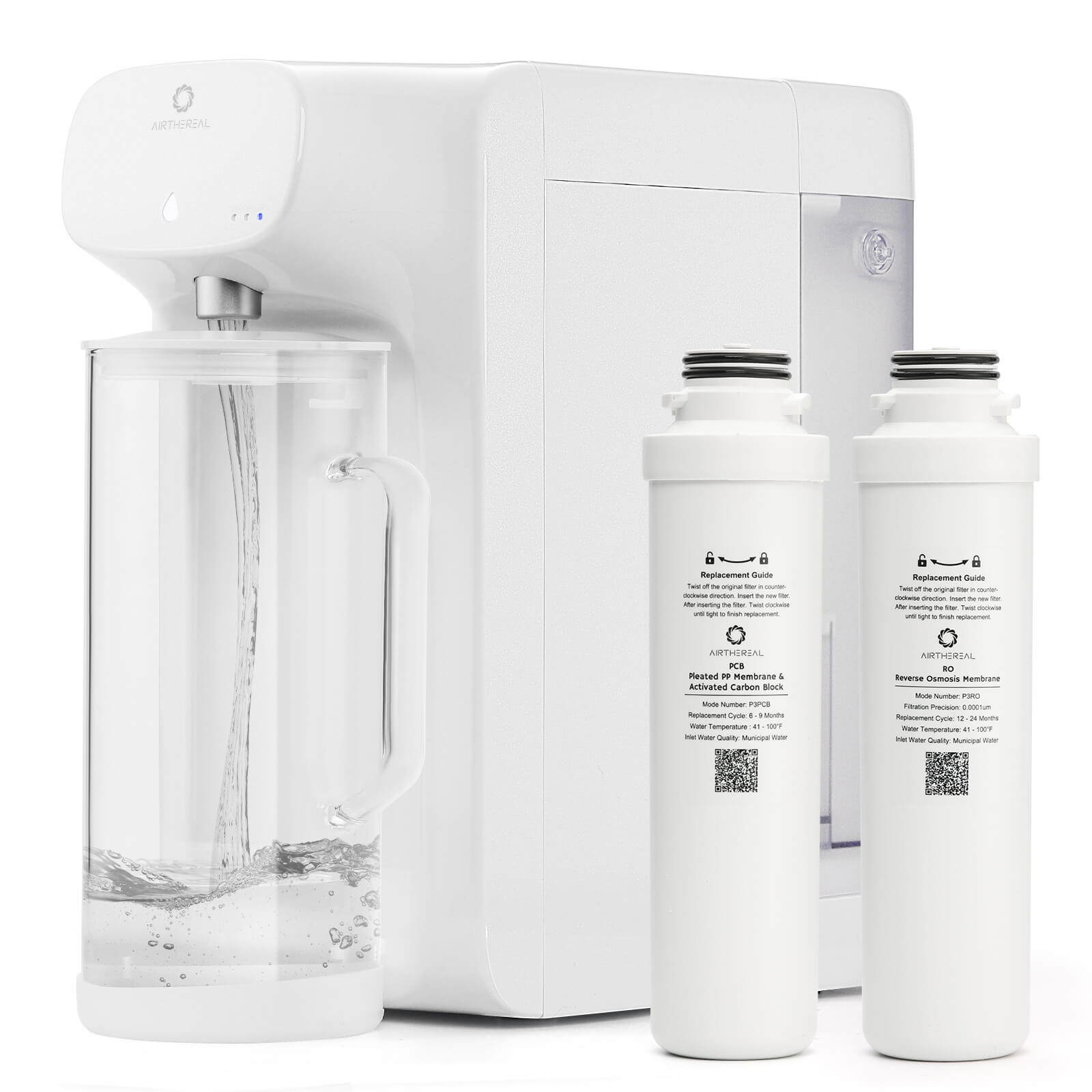 Pristine Lite3 RO Countertop Instant Filtered Water Dispenser – Airthereal