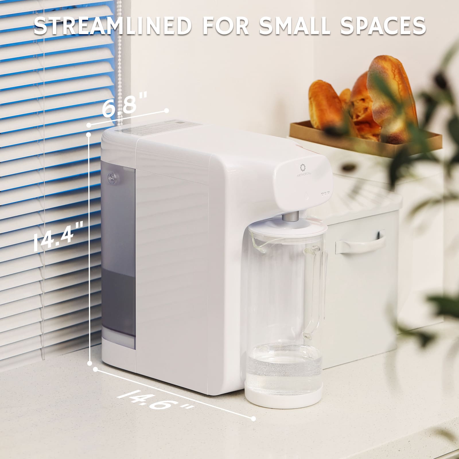 Pristine Lite3 RO Countertop Instant Filtered Water Dispenser – Airthereal, view 7