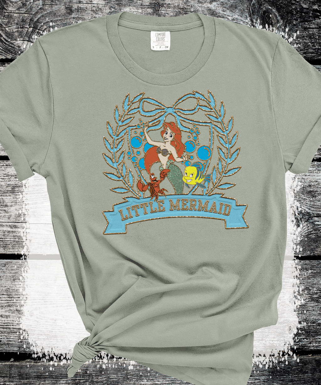 A Blessed Texas Mess Boutique Old School Vintage Little Mermaid, Retro 80s 90s Disney shirts, Flounder and… — dtf / graphic shirts category context