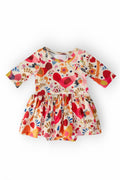 Mila & Rose ® Little Red Hen Twirl Bodysuit — main product shot