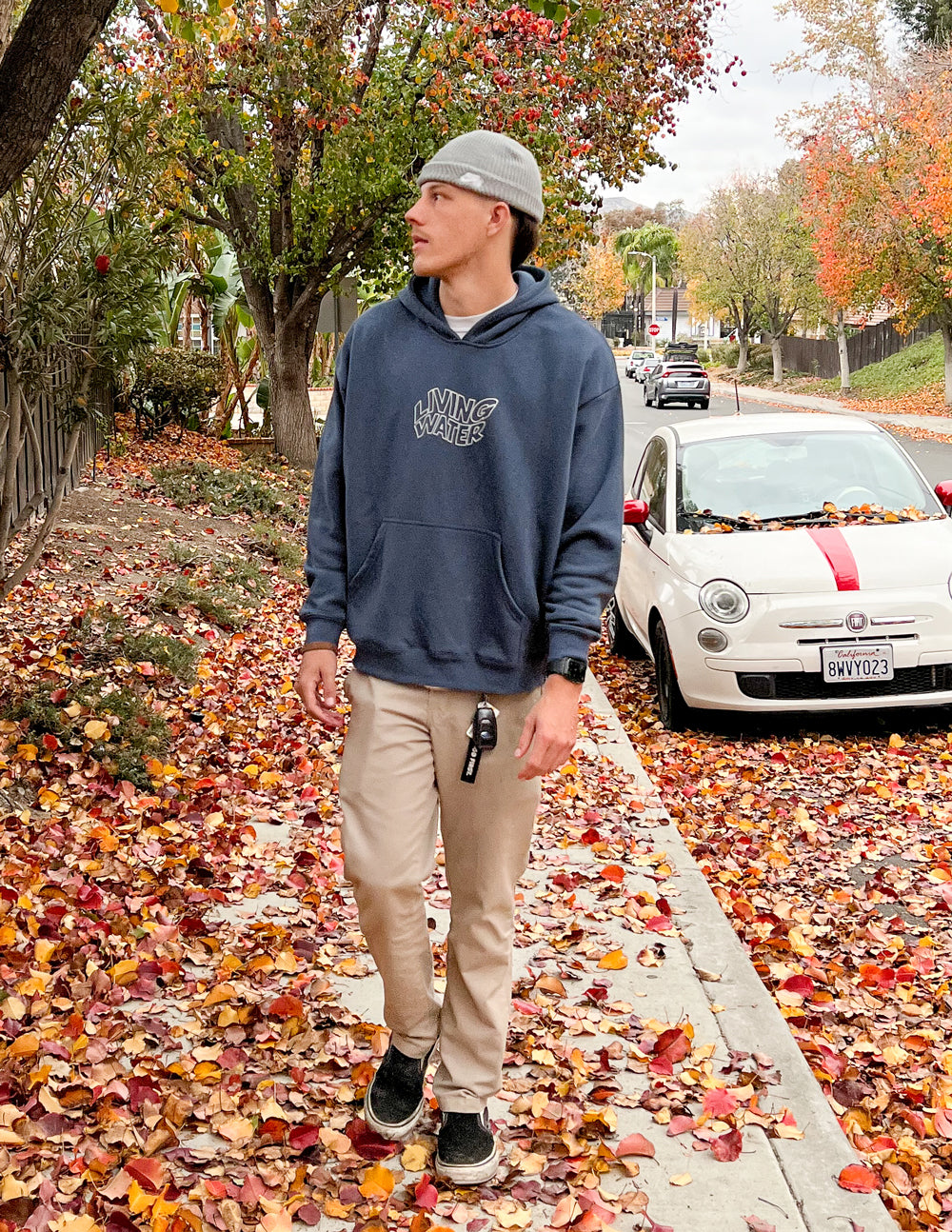 Elevated Faith Living Water Unisex Hoodie — back view