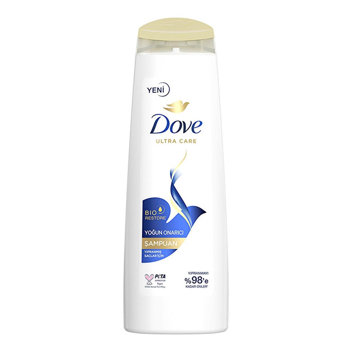 Dove Intensive Repair Shampoo for Damaged Hair - Nourishing, Vegan, PETA-Approved - 13.53 fl oz