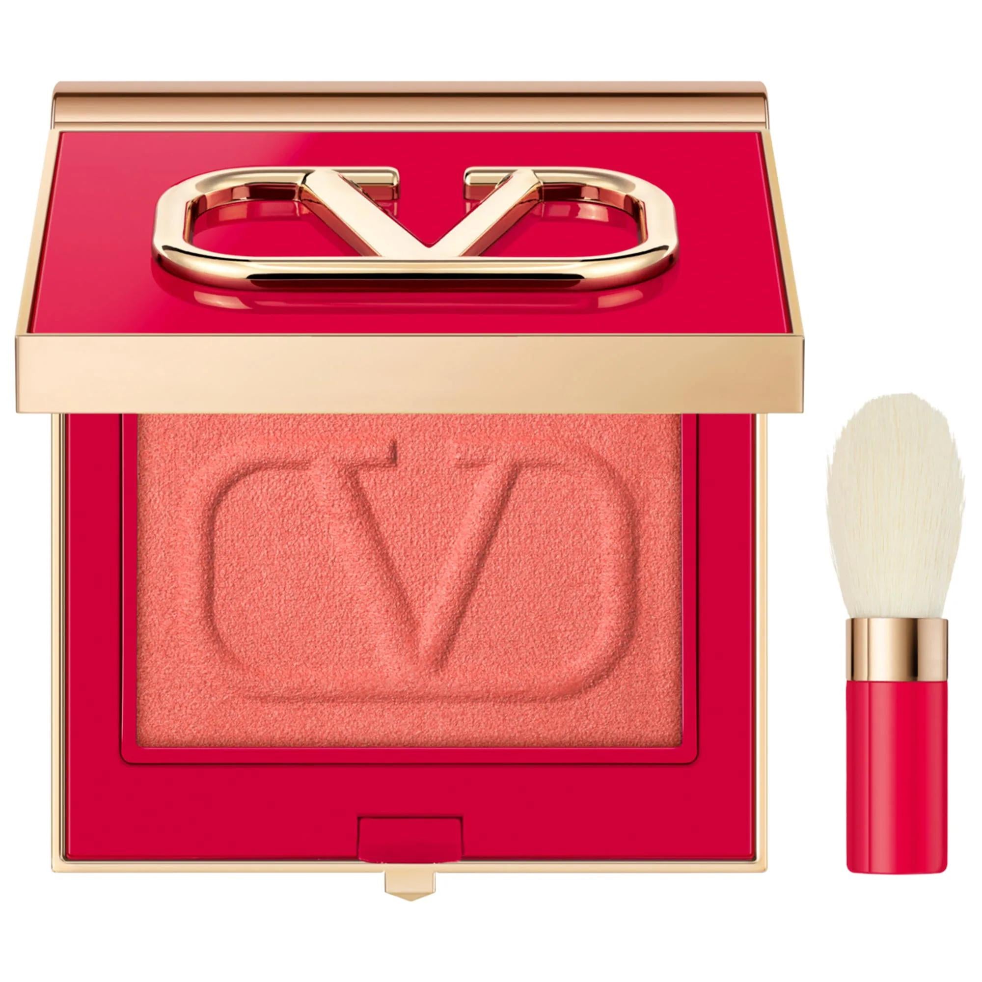 Valentino Eye2Cheek Cream-to-Powder Eyeshadow and Blush - Versatile, Buildable Makeup for Radiant Finish
