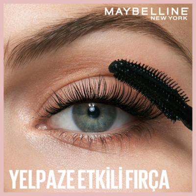 Maybelline Lash Sensational: Volumizing, Curling, Water Resistant Black Mascara - Dramatic Volume & Long Lasting Definition