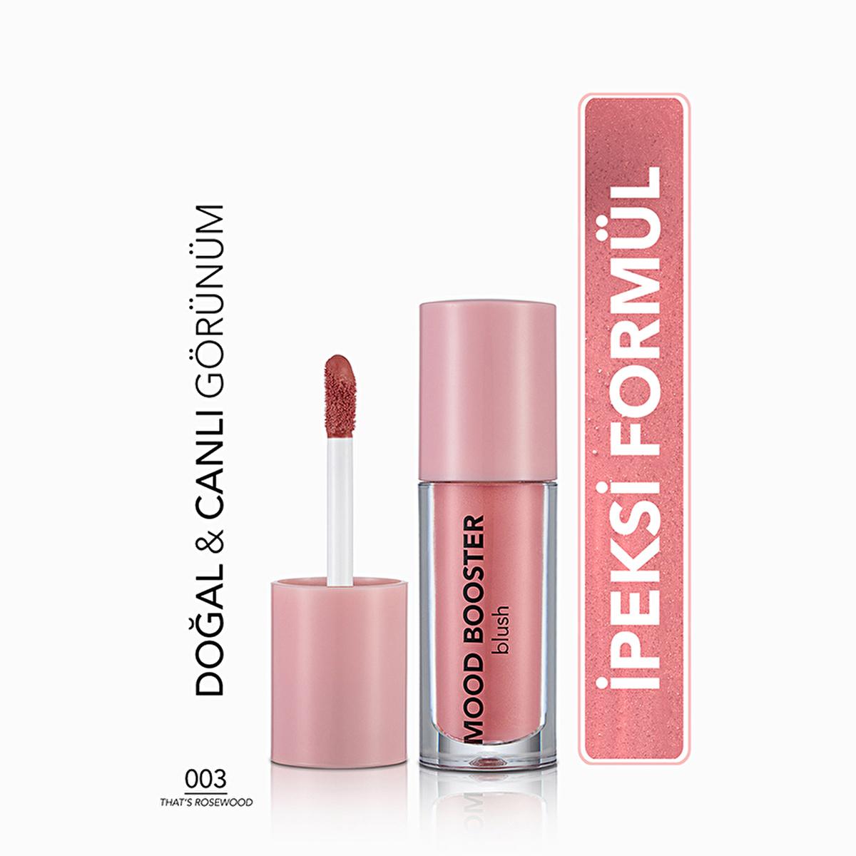 Flormar That's Rosewood Liquid Blush: Natural Glow, Highly Pigmented, Long Lasting - Radiant Rosewood Shade