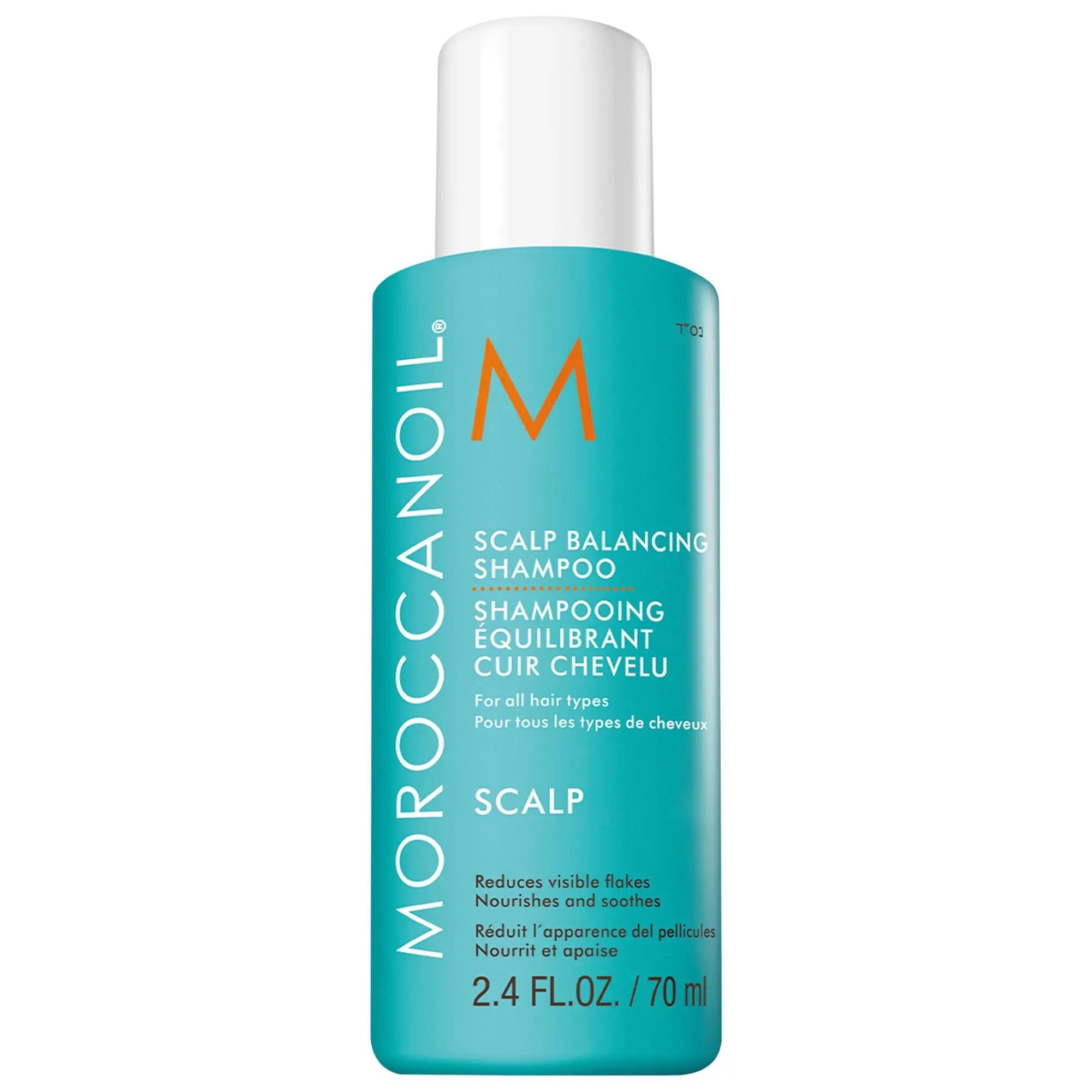 Moroccanoil Mini Scalp Balancing Shampoo - Sulfate-Free, Salicylic Acid & Niacinamide for Hydrated Scalp