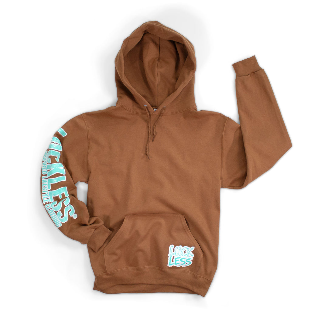 Luckless Outfitters Load More | Limited Edition Rustic Brown — detail close-up