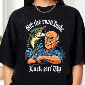 "Lock 'Em Up" Funny T-Shirt