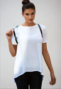 Buki Long Weekend Tech T-Shirt — detail close-up