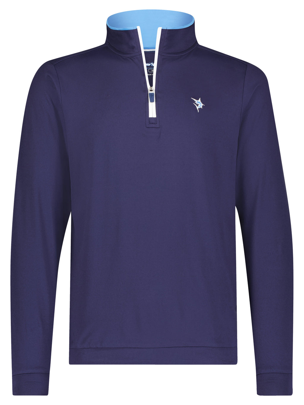 White Water Life Long Beach Quarter Zip Ultra Soft Lightweight — main product shot