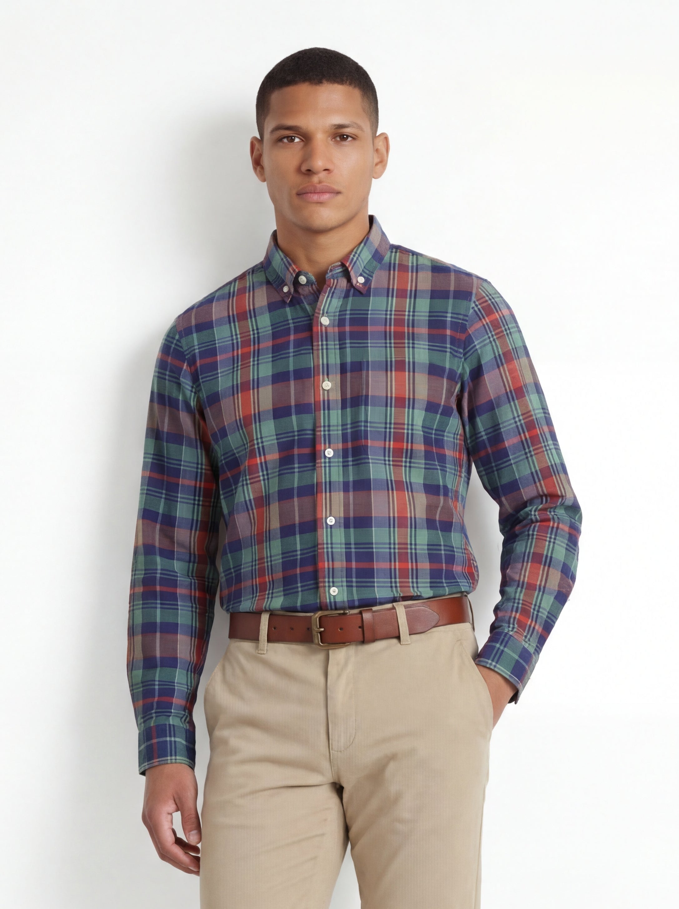 Adirondack Field Tuscarora Silk Blend Oxford — main product shot