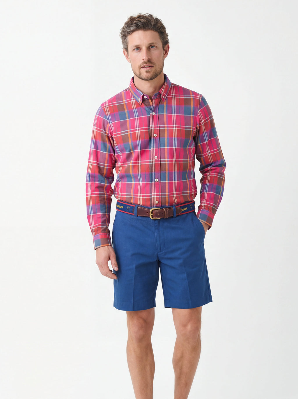 Adirondack Field Utowana Silk Blend Oxford — detail and construction