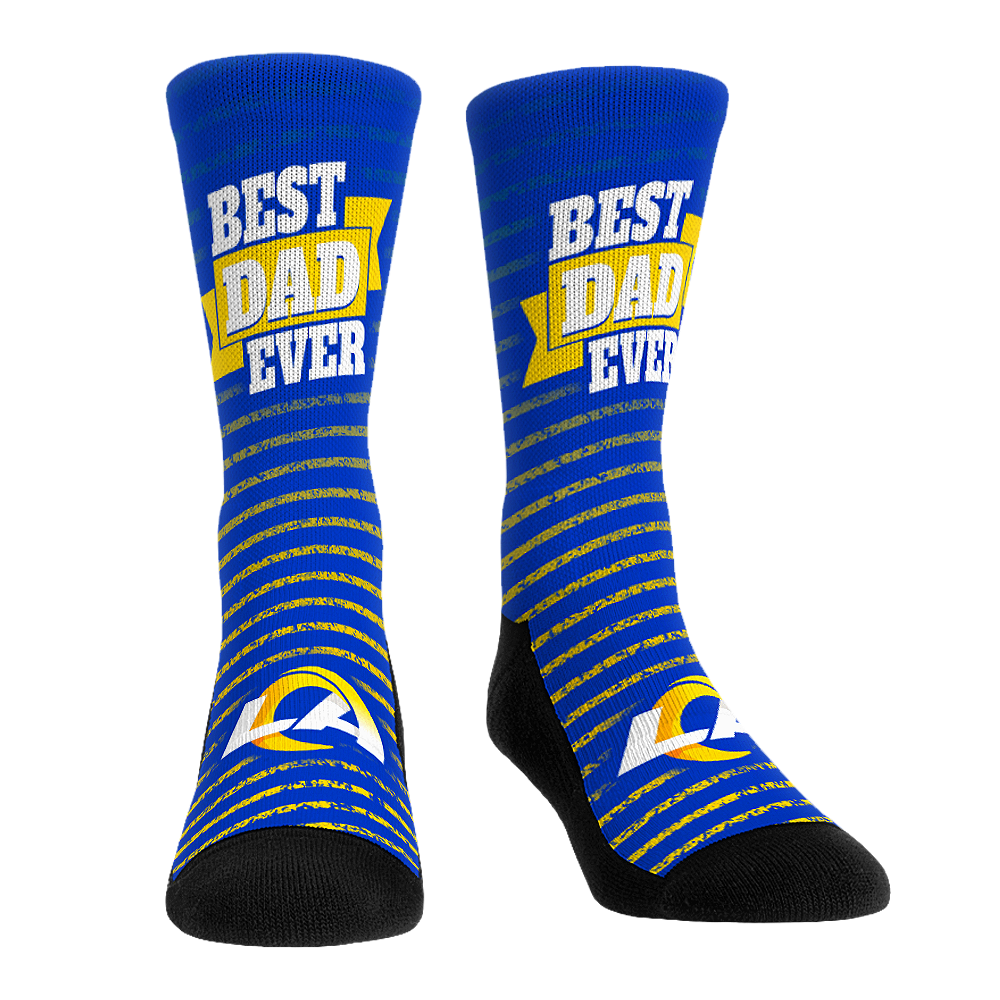 Rock 'Em Socks Rock 'Em Socks Los Angeles Rams - Best Dad Ever — main product shot