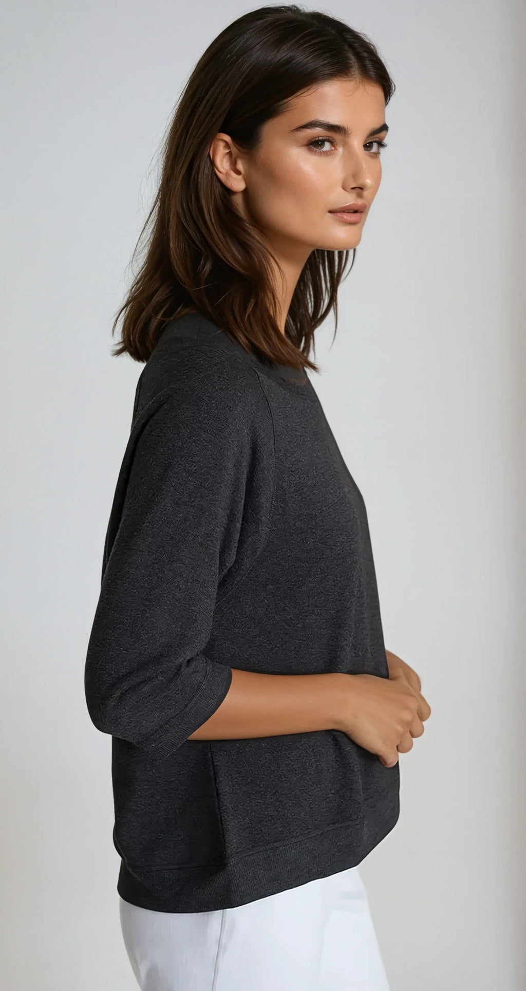 Buki Lounger Crew Sweatshirt — side view