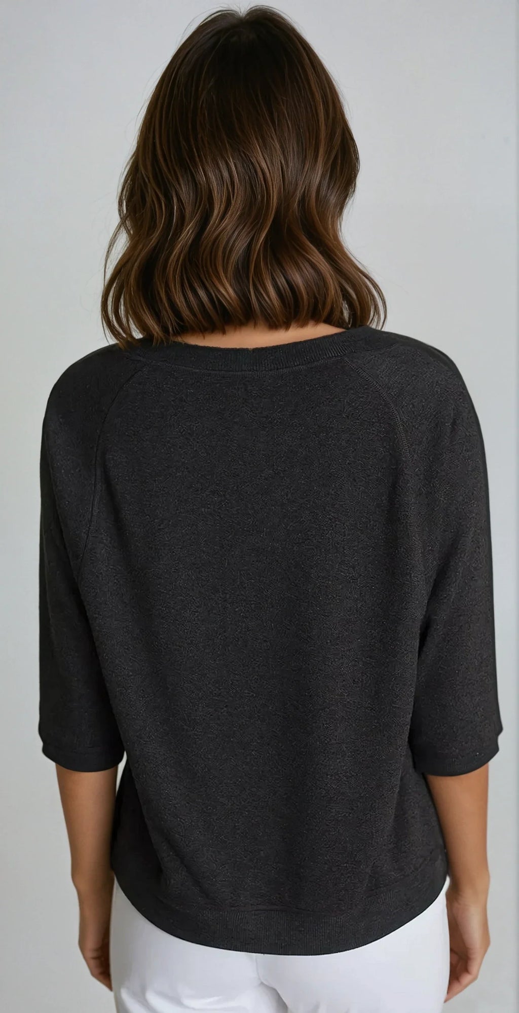 Buki Lounger Crew Sweatshirt — back view