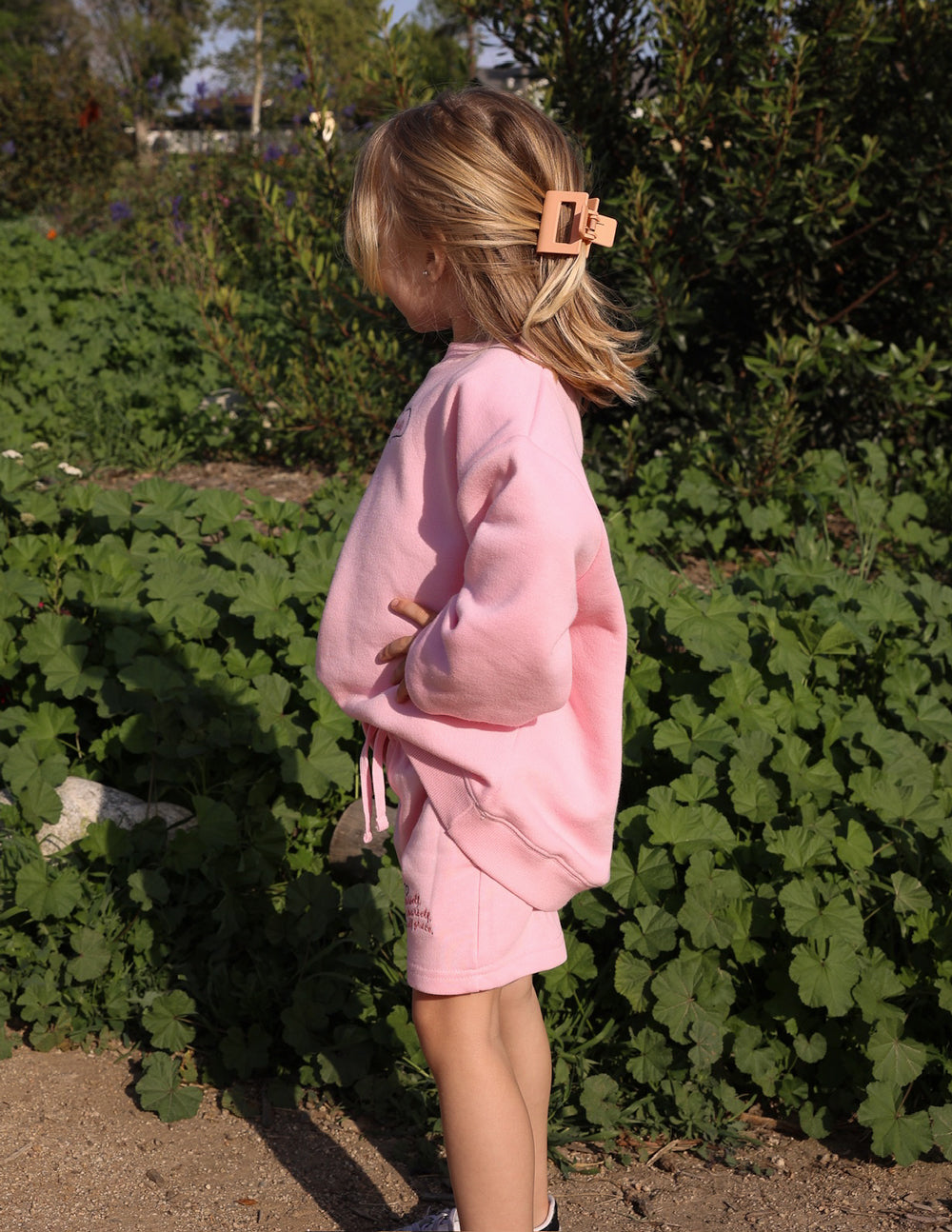 Elevated Faith Love Yourself Kids Short — back view