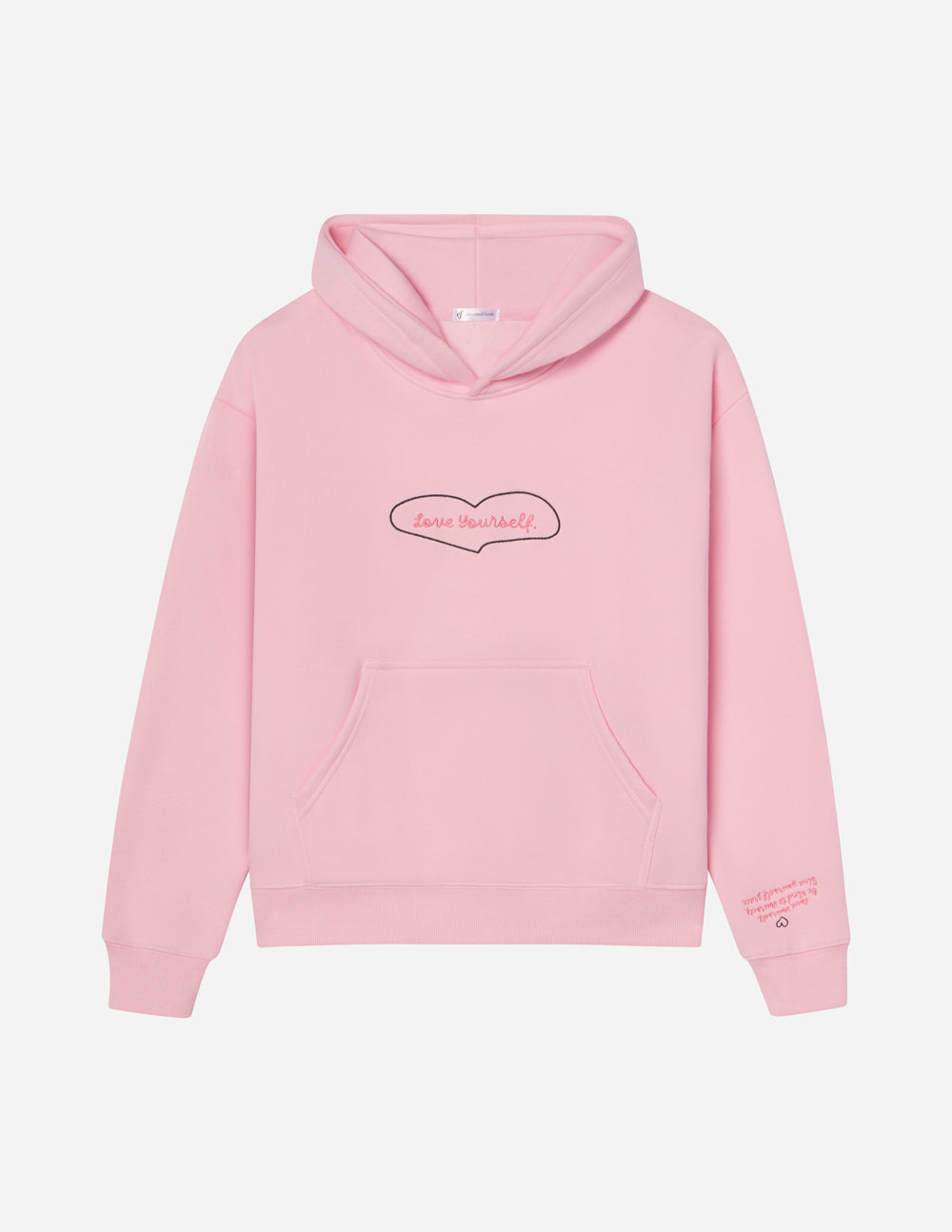 Elevated Faith Love Yourself Unisex Hoodie — size reference