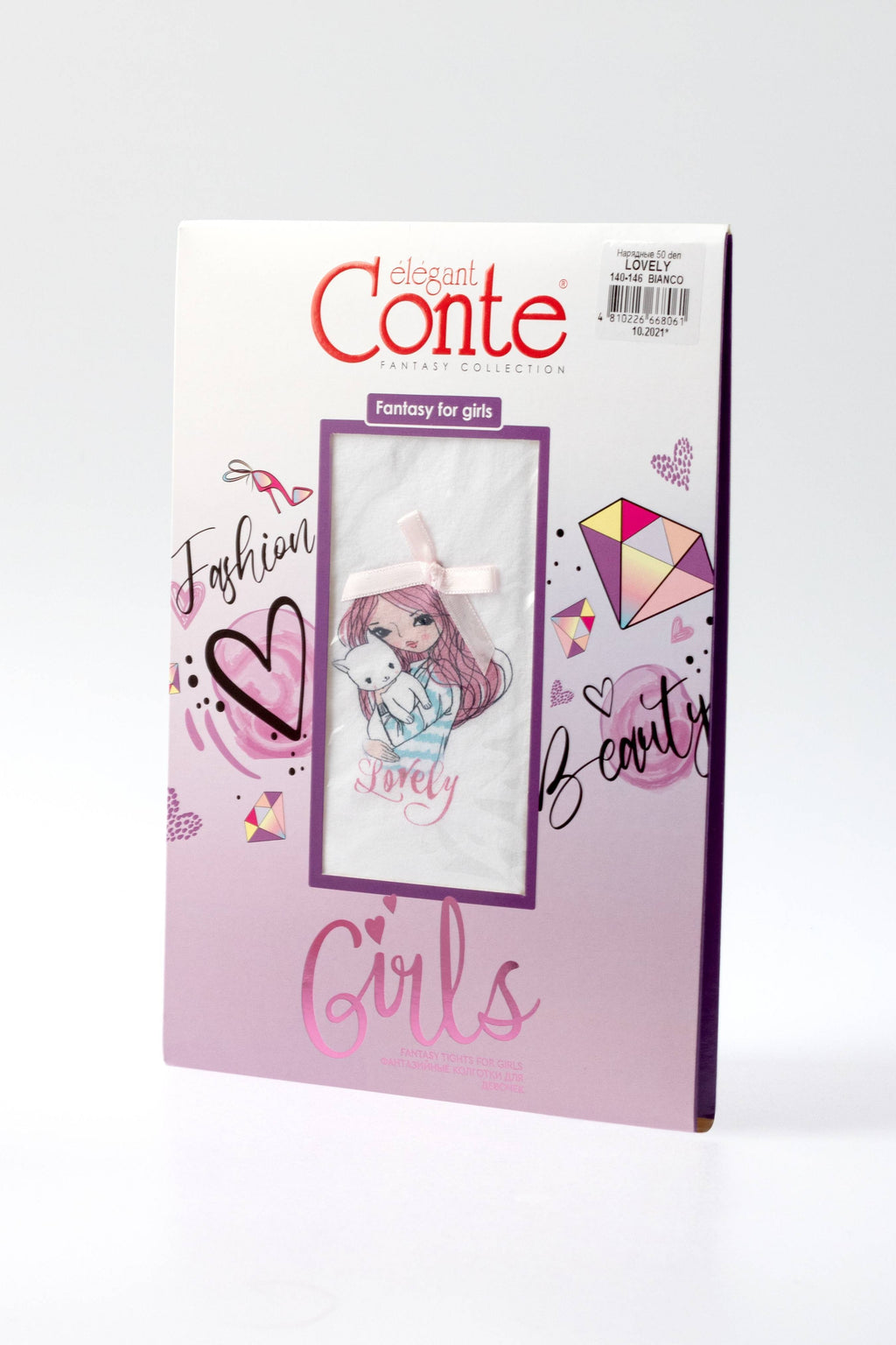 TheRanok.com Conte Tights for girls - Lovely 50 Den — in-use photo