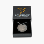 Lovetuner Amulet Energized Fine Silver Healing Amulet
