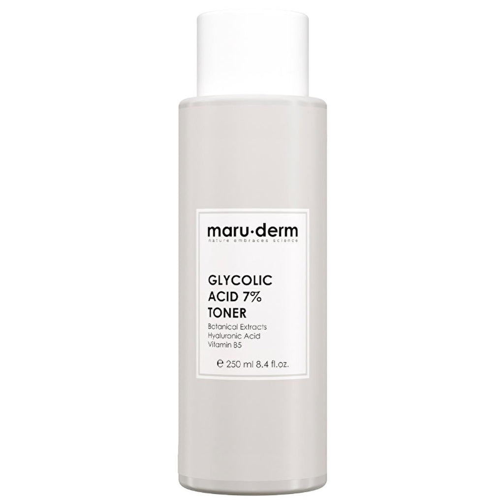 Maruderm 7% Glycolic Acid Toner: Exfoliating, Pore Minimizing, Anti-Aging Skincare - Renew Skin Tone & Texture, Paraben & SLS Free