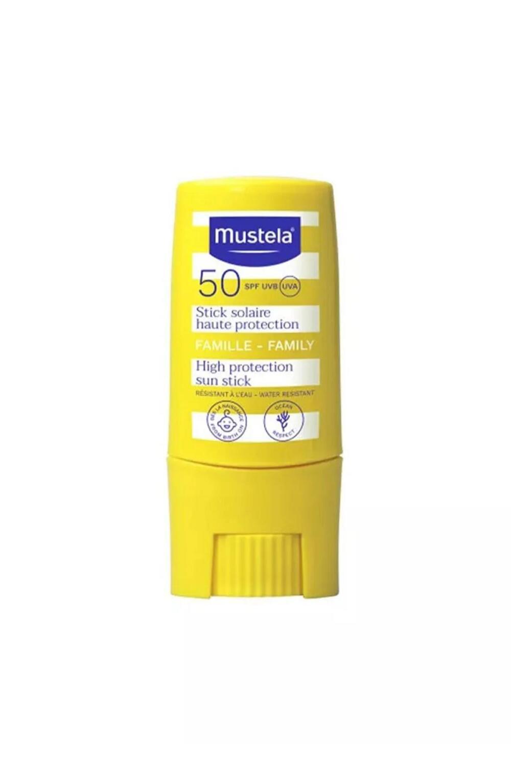 Mustela SPF50+ Sun Stick - High Protection | 9 ml