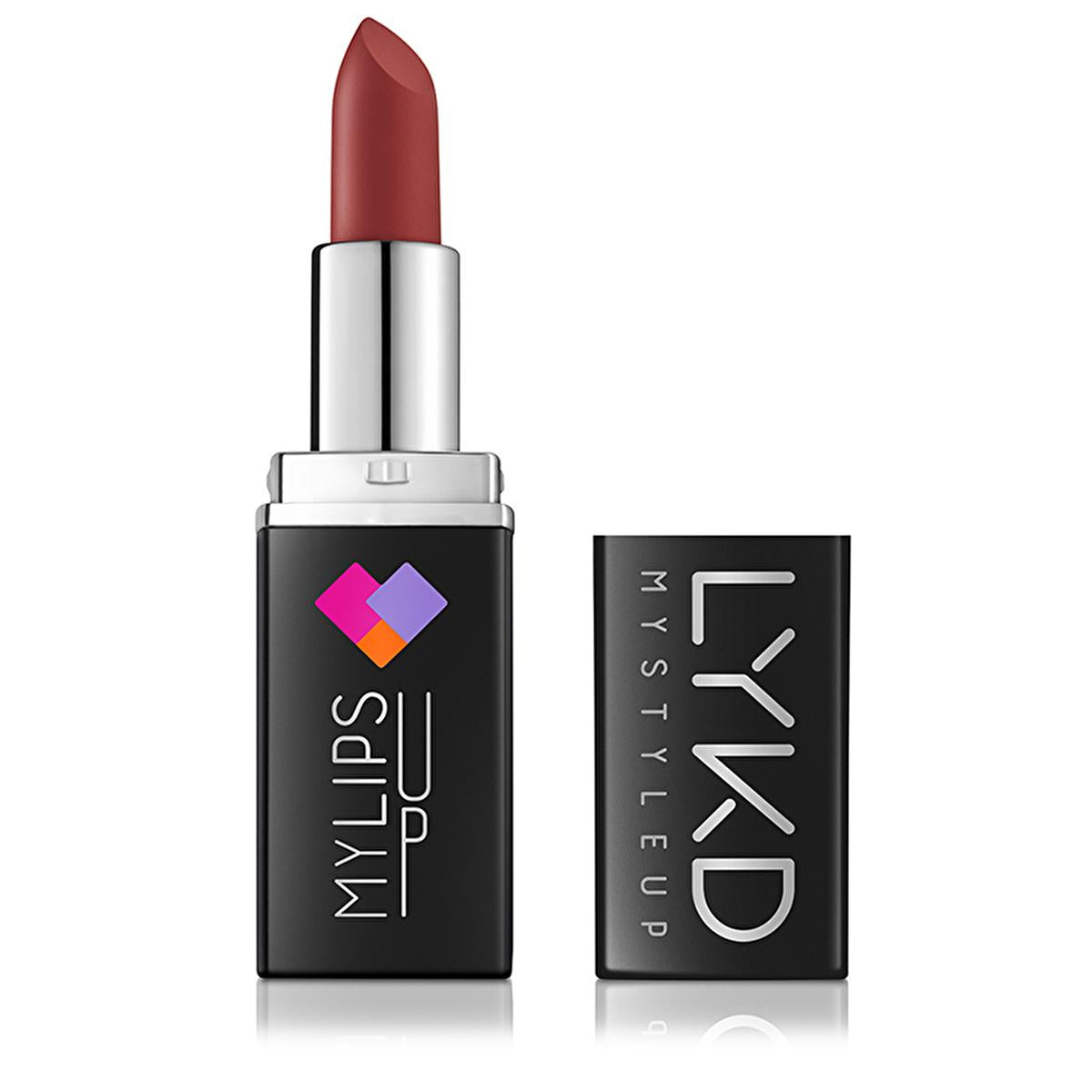 LYKD Matte Lipstick - Warm Berry Shade | Long-Lasting, Non-Drying, High Coverage Lip Color