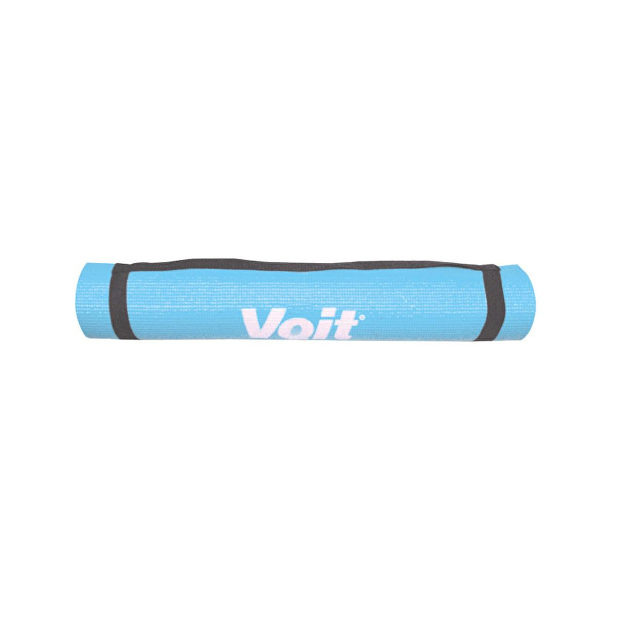 Voit Blue Yoga Mat - 173x61cm, 4mm Thickness for Comfort & Grip