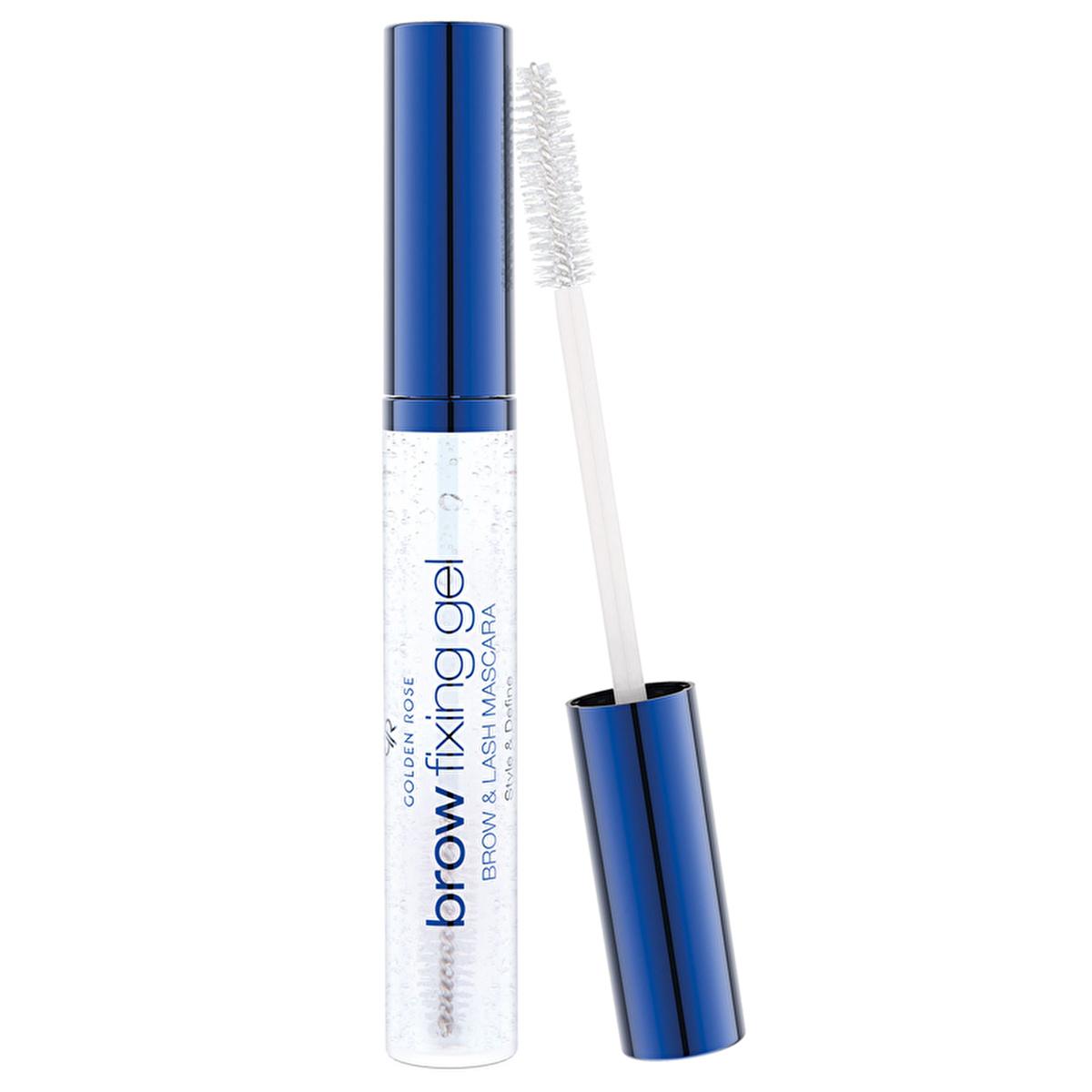 Golden Rose Brow Fixing Gel & Lash Mascara: Vegan Biotin Formula for Natural Definition, Lifting & Nourishment