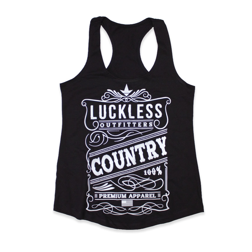 Luckless Outfitters Luckless Country Tank Top — main product shot