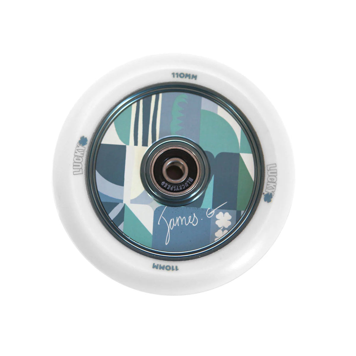 Lucky Scooter Wheels Lunar 110mm - James Gellatly Signature (Pair) by Skates USA